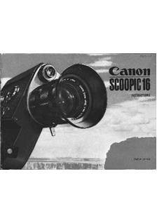 Canon Scoopic -Series manual. Camera Instructions.